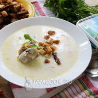 Рецепт Сырного супа по-французски с курицей
