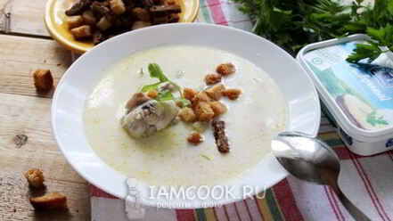 Рецепт сырного супа по-французски с курицей