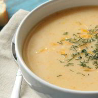 Рецепт Сырного супа по-французски