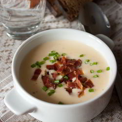 Рецепт Сырного супа-пюре на пиве