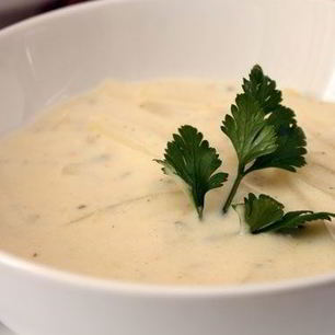 Рецепт Сырного супа-пюре в мультиварке