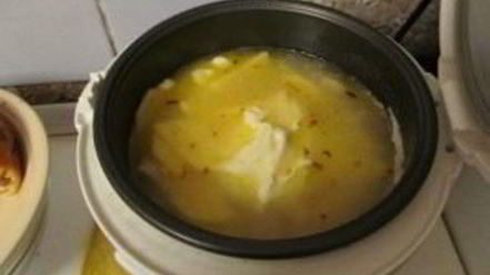 Рецепт сырного супа-пюре в мультиварке