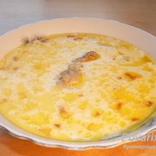 Рецепт Сырного супа-пюре