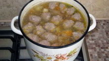 Рецепт сырного супа с фаршем