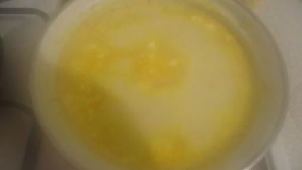 Рецепт сырного супа с горошком