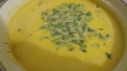 Рецепт сырного супа с горошком