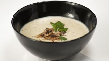 Рецепт Сырного супа с грибами