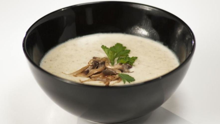 Рецепт сырного супа с грибами