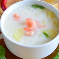 Рецепт Сырного супа с креветками