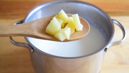 Рецепт сырного супа с креветками