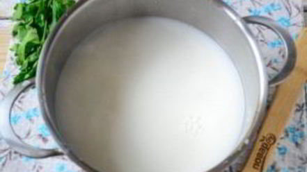 Рецепт сырного супа с лососем и рисом