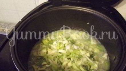 Рецепт сырного супа с луком пореем в мультиварке