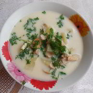 Рецепт Сырного супа с мясом