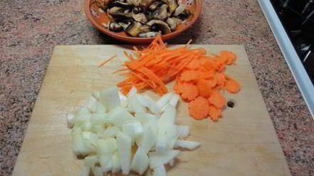 Рецепт сырного супа с шампиньонами