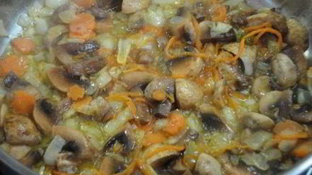 Рецепт сырного супа с шампиньонами