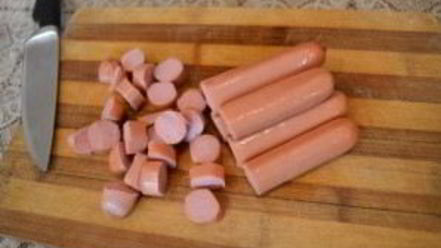 Рецепт сырного супа с сосисками