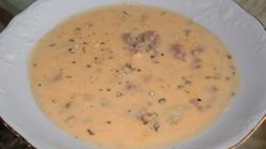 Рецепт сырного супа с ветчиной и картошкой