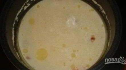 Рецепт сырного супа со свининой в мультиварке