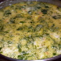 Рецепт Сырного супчика Морского