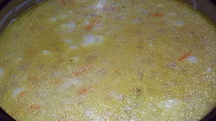 Рецепт сырного супчика морского