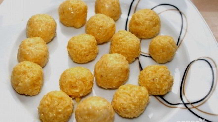 Рецепт сырных клецек для супа