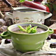 Рецепт Тосканского грибного супа с каштанами