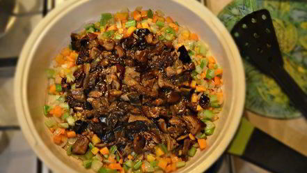 Рецепт тосканского грибного супа с каштанами