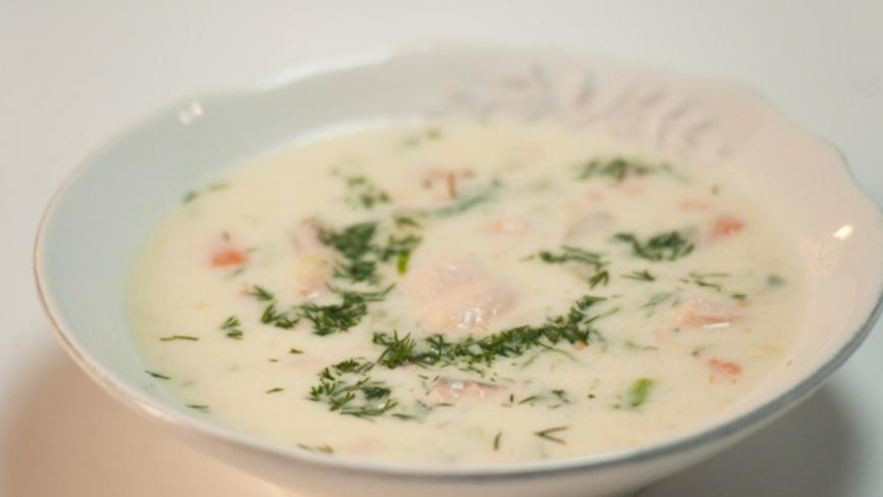 Рецепт финской ухи с кетой