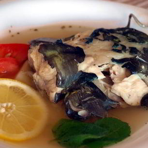 Рецепт Сборной ухи из сома и ерша-носаря