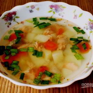 Рецепт Ухи из головы форели