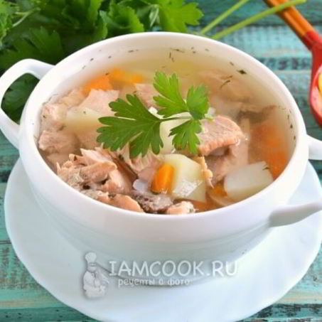 Рецепт Ухи из гольца