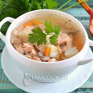 Рецепт Ухи из гольца