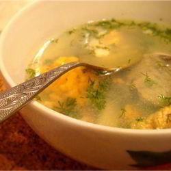 Рецепт Ухи из карасей с ароматной заправкой