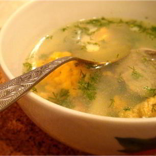 Рецепт Ухи из карасей с ароматной заправкой