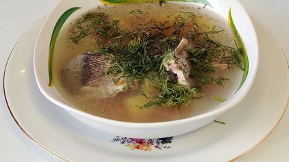 Рецепт Ухи из хариуса