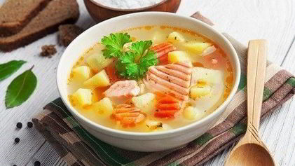 Рецепт Ухи из красной рыбы