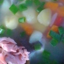 Рецепт Ухи из лосося и форели
