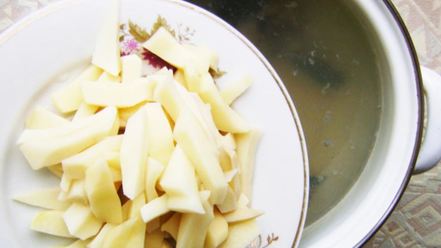 Рецепт ухи из минтая