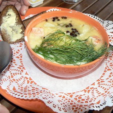 Рецепт Ухи из плотвы