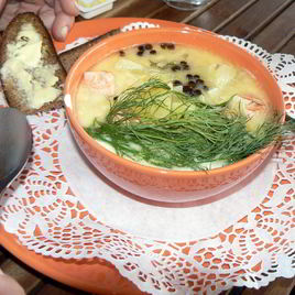 Рецепт Ухи из плотвы