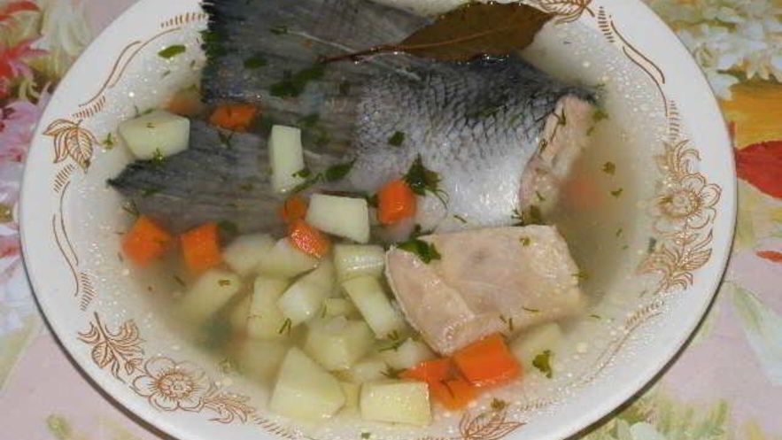 Рецепт ухи из семги по-русски