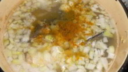 Рецепт ухи из семги с пшеном