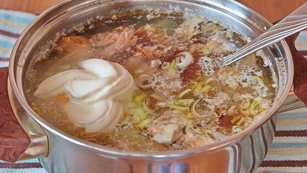 Рецепт ухи из семги