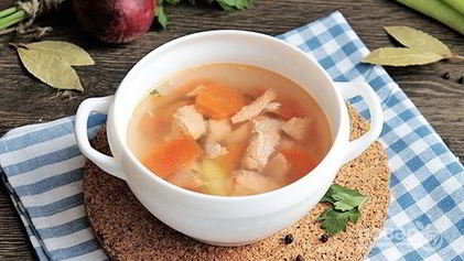 Рецепт Ухи из стейка семги