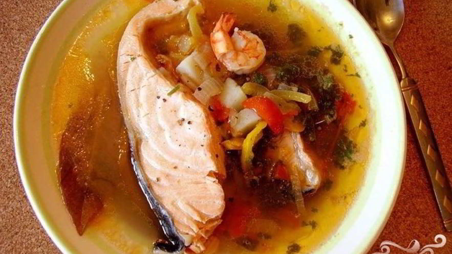 Рецепт ухи опеканной