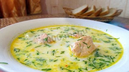 Рецепт Ухи по-фински из форели со сливками