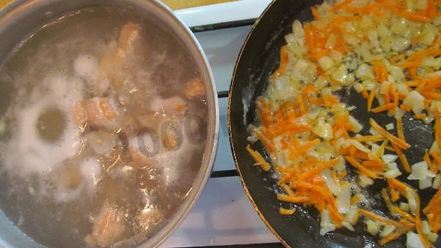 Рецепт ухи по-фински из форели со сливками