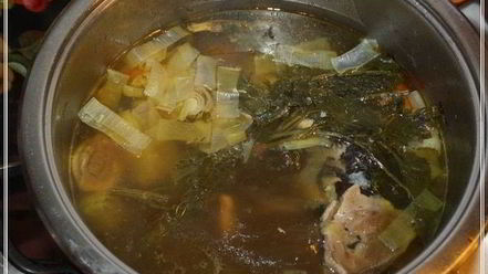 Рецепт ухи по-царски из петуха