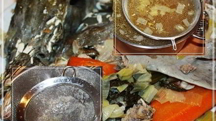 Рецепт ухи по-царски из петуха