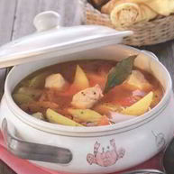 Рецепт Ухи по-царски с блинами